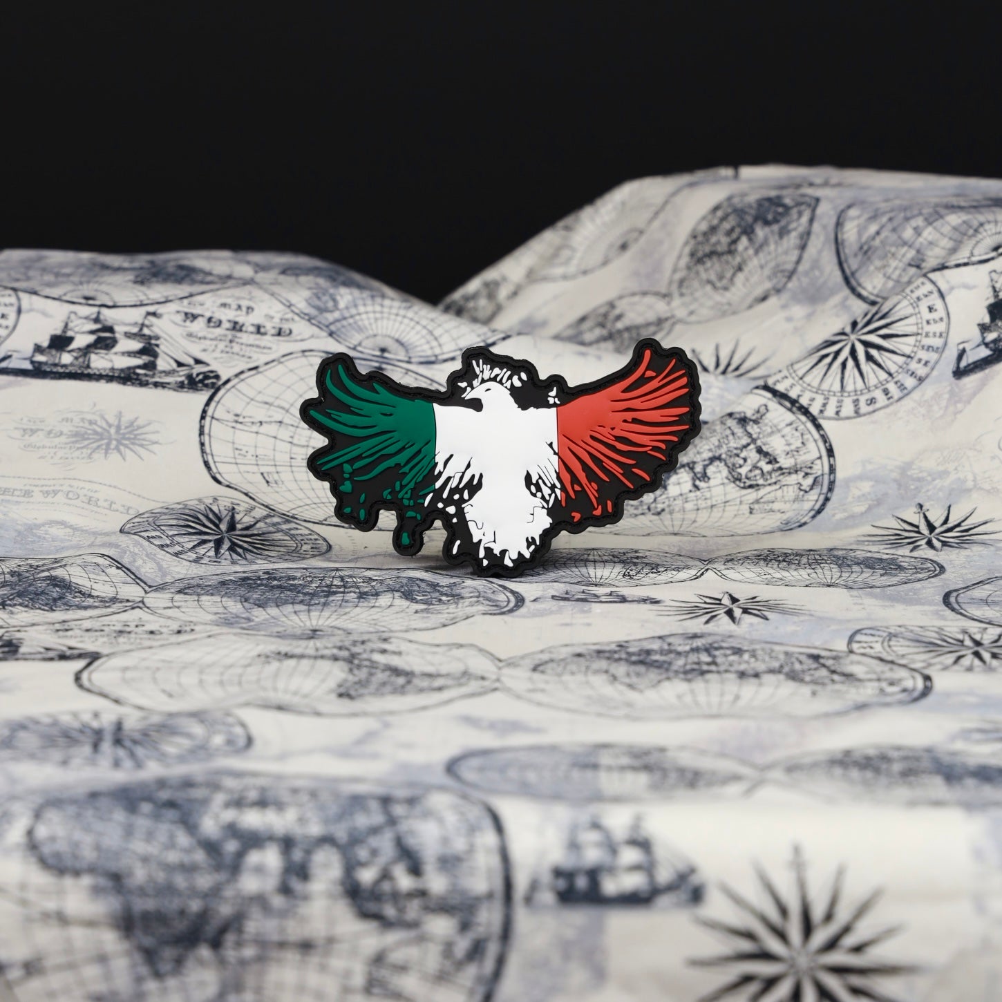 Mexico Grunge Flag