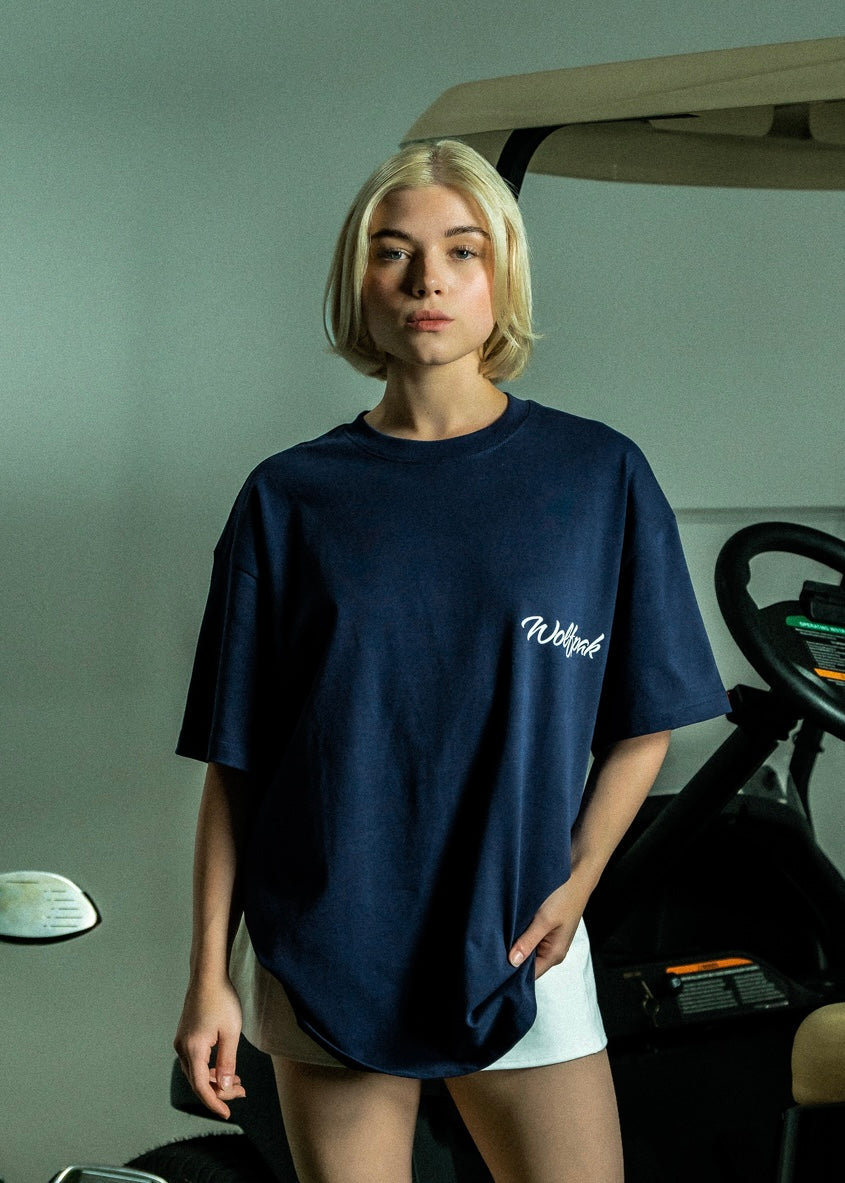 Navy Blue Country Club Graphic Tee (SALE)