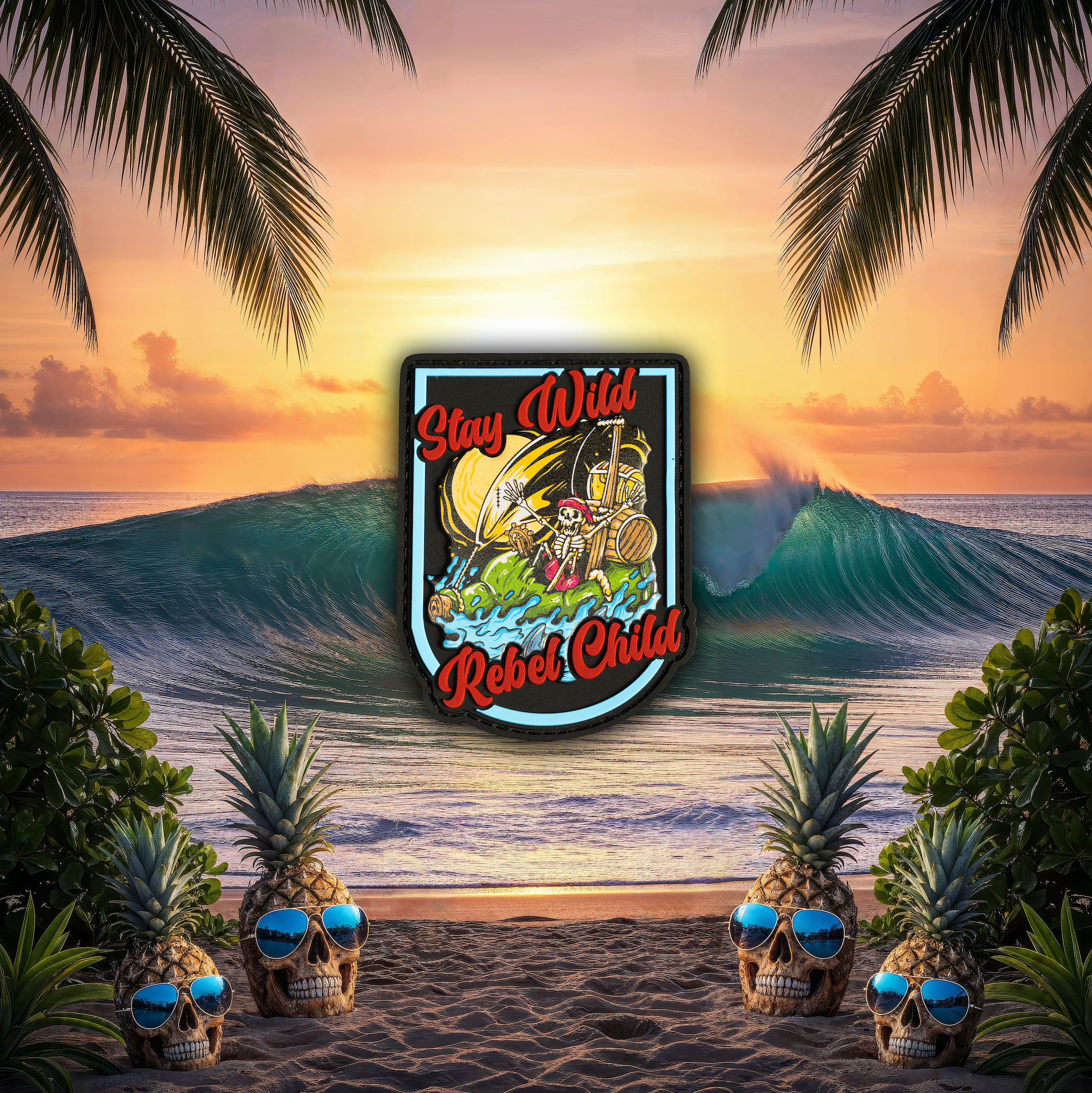 Tropical Rebellion Rebel Child Patch