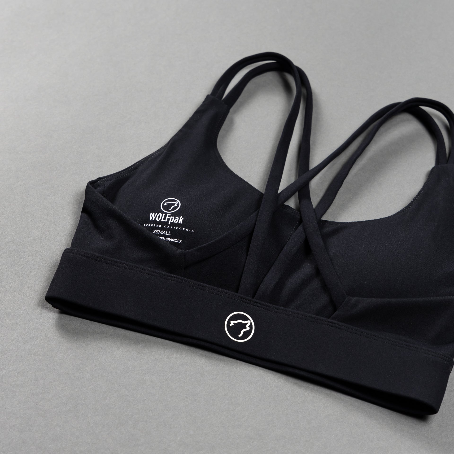 Alpha Black Classic Sports Bra (SALE)