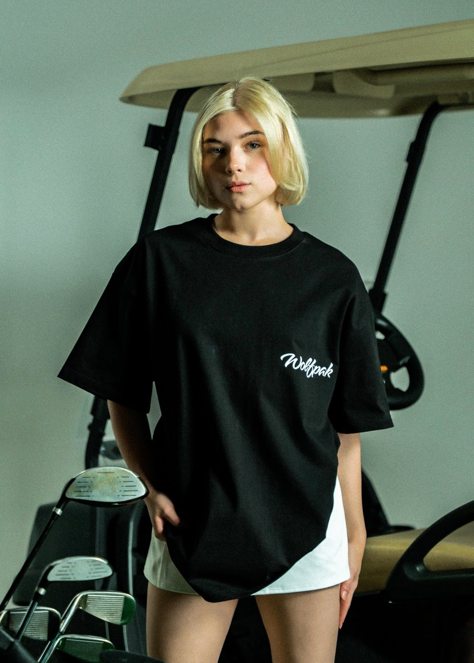 Alpha Black Country Club Graphic Tee (SALE)