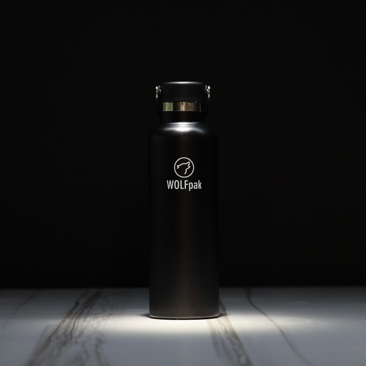 25oz Flask Alpha Black