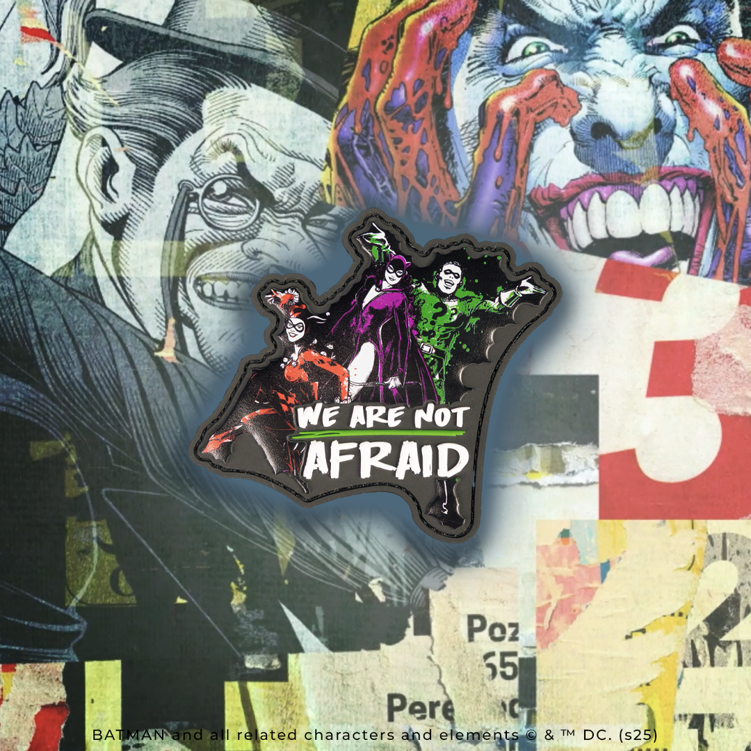 DC Villains Not Afraid Patch