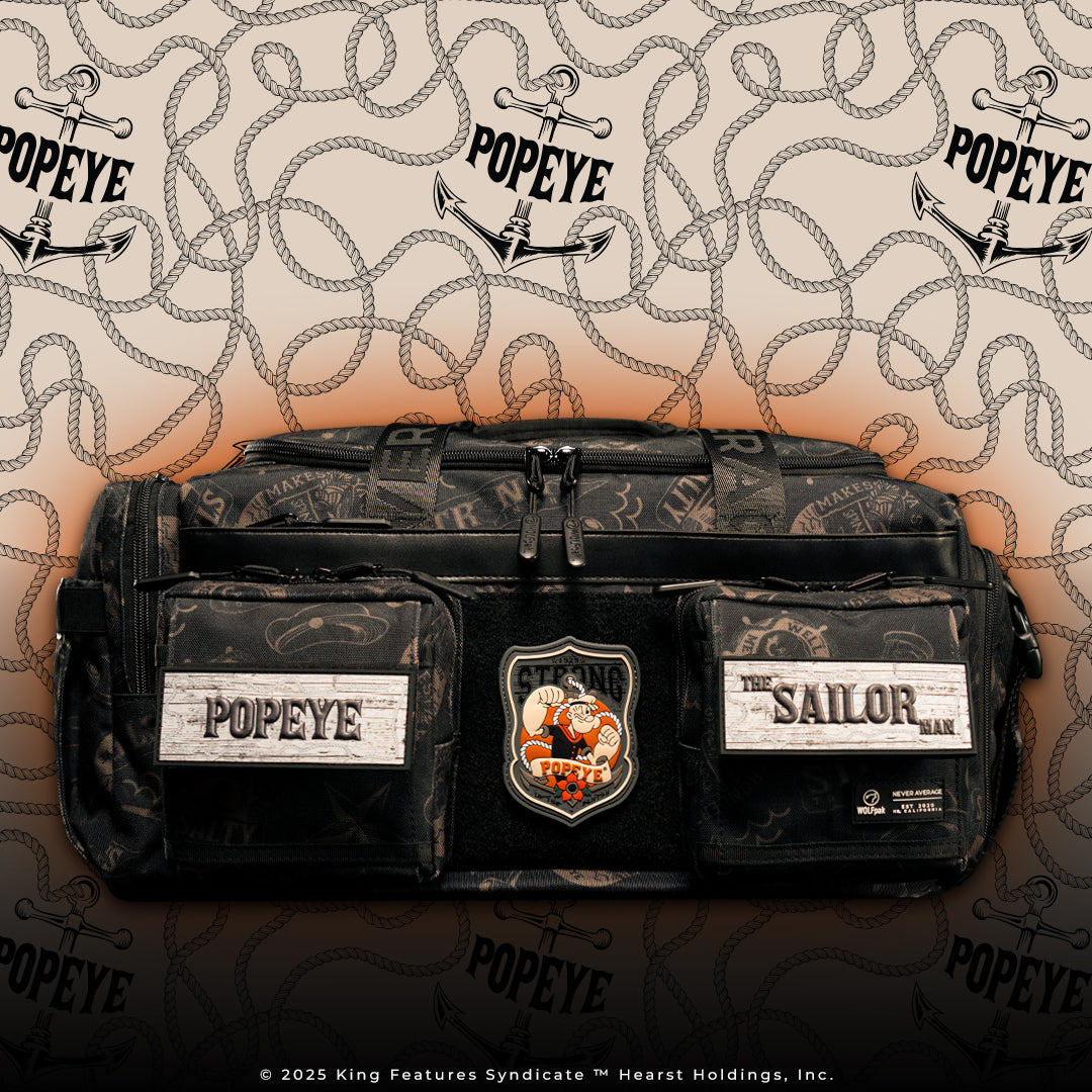 30L Perfect Duffle Bag Popeye Sink or Swim